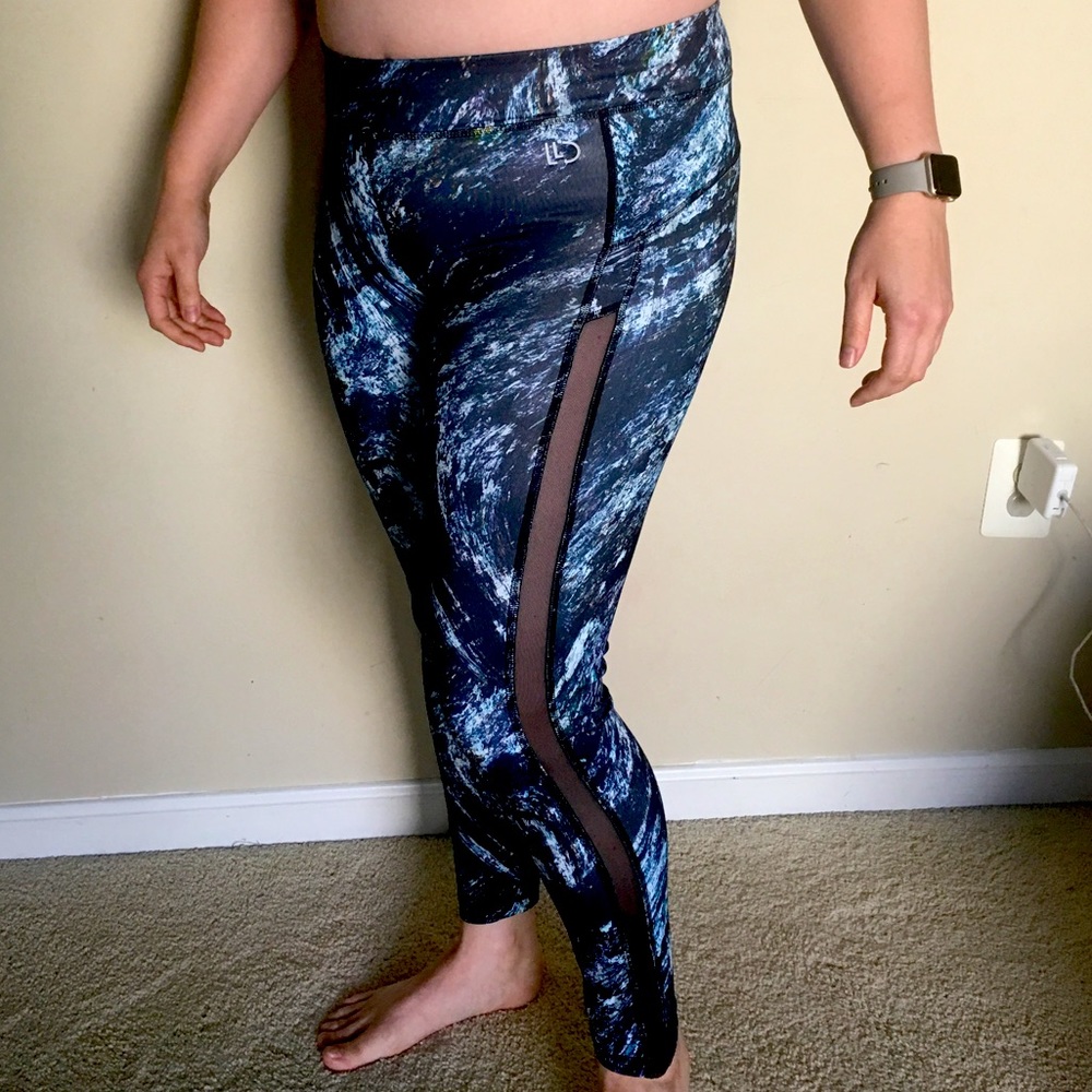 Aeropostale LLD Mesh Panel Leggings